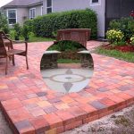 diy brick patio QPMRTAG