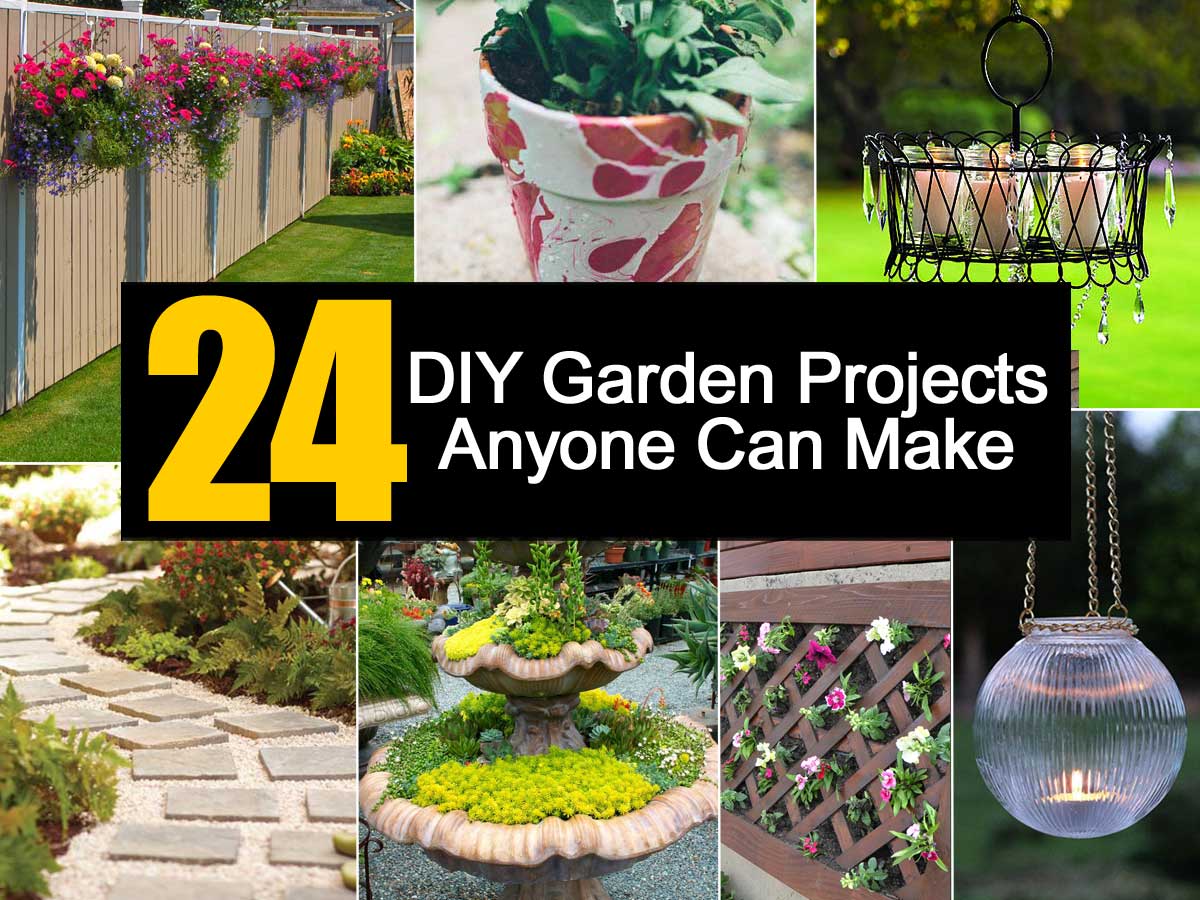 diy garden ideas 24 diy garden projects anyone can make SDCUKJM