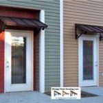 door awning small metal awning over door | the classic metal door awnings over CGBZPVP