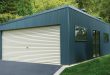 double garage with skillion roof OPIIZKS
