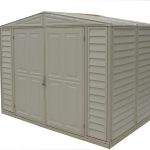 duramax sheds amazon.com : duramax model 00111 8x6 duramate vinyl storage shed : garden STPDBDJ