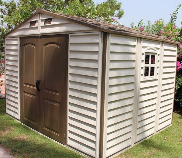 duramax sheds duramax 10ft x 8ft woodside plastic shed JLLXWBL