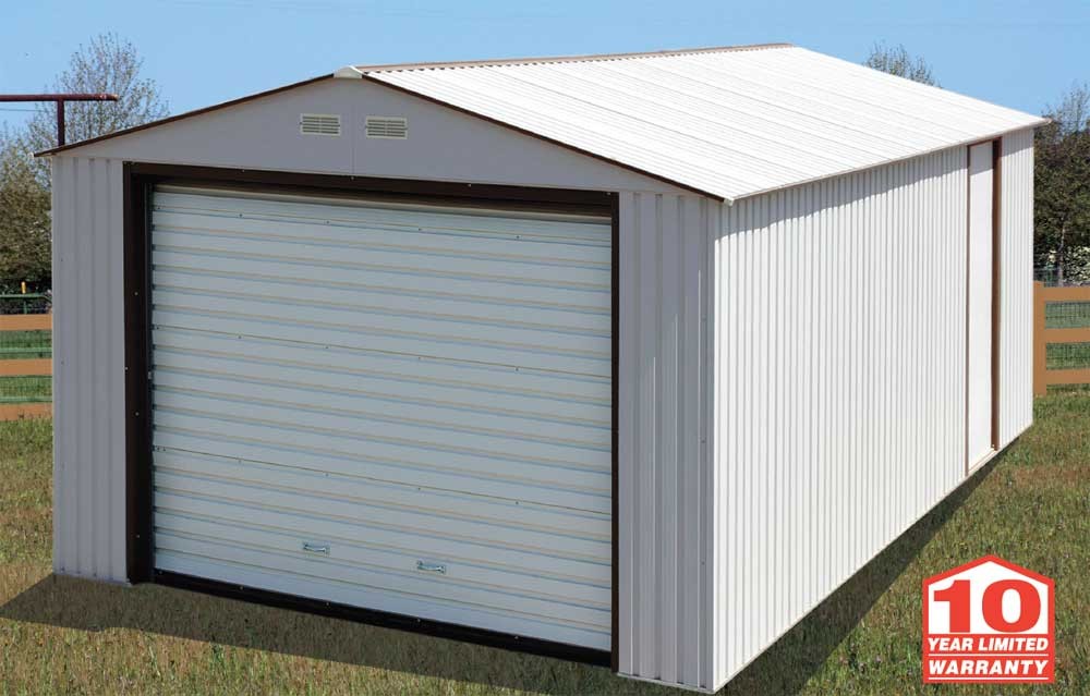 duramax sheds duramax 12x20 metal garage-white PVNLMAX