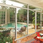 enclosed patio overlooking pool (interior). CAQTMPH