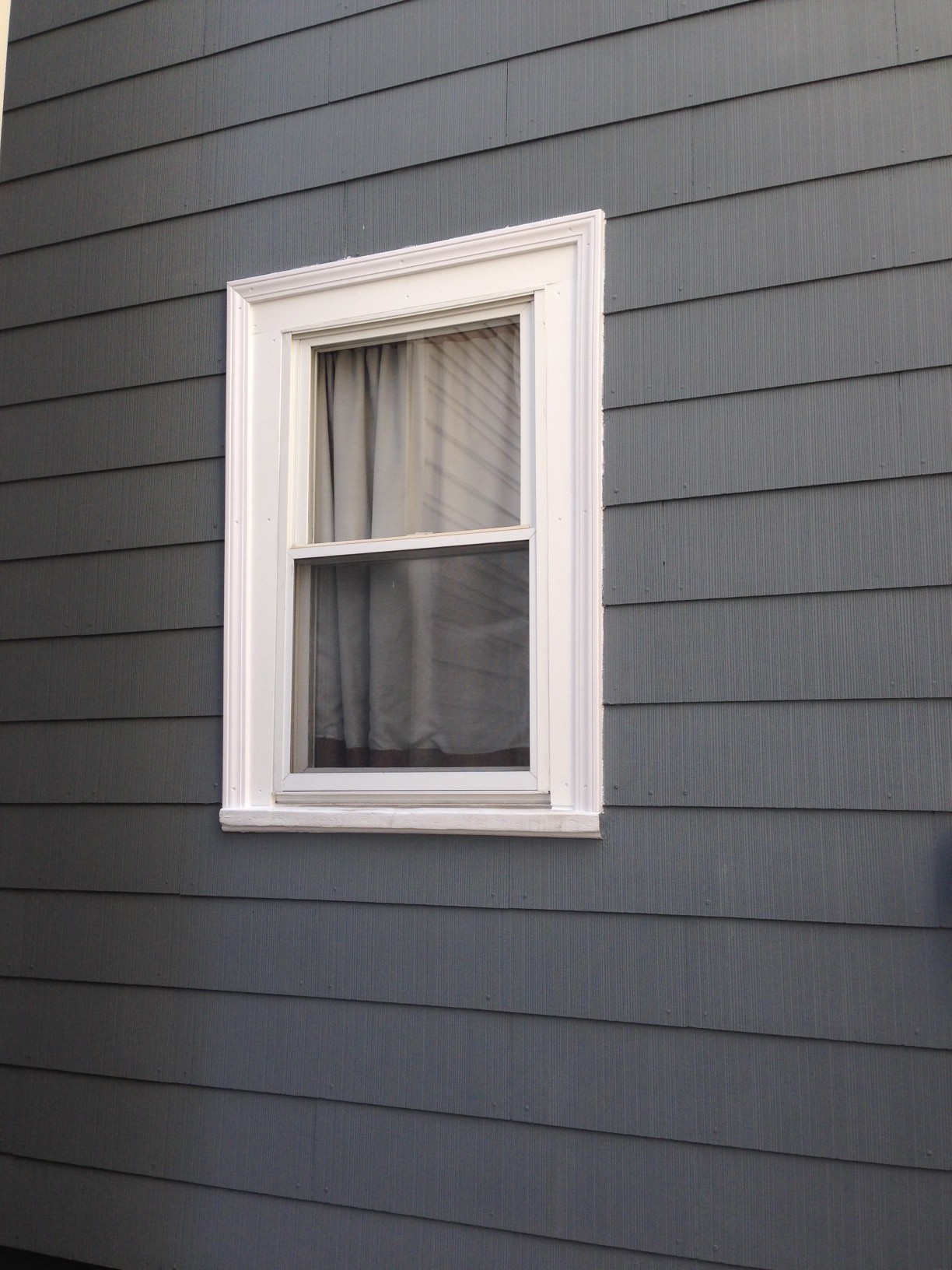 exterior window trim the finished product! MIJXZVS