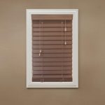 faux blinds home decorators collection maple 2-1/2 in. premium faux wood blind - TIJXFOS
