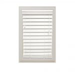 faux blinds home decorators collection white 2-1/2 in. premium faux wood blind - 35 BIZKPVK