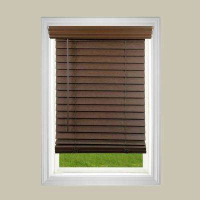 faux wood blinds 2 in. cordless faux wood blind BBFAAMB