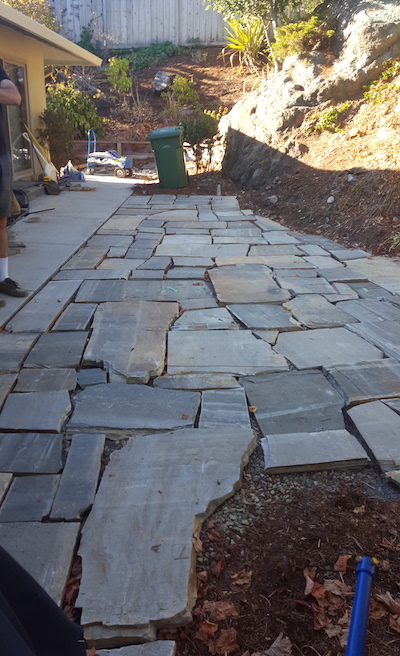 flagstone patio stones without filler PHJSPFU