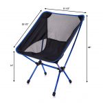 folding camping chairs ... trekultra portable compact lightweight camp chair with bag - ultralight folding UUNEEUW