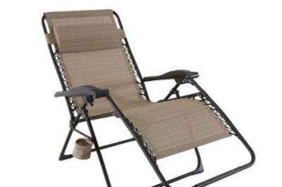folding outdoor chairs mix and match oversized zero gravity sling outdoor chaise lounge chair in KRHQSJV