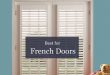 french door blinds best window treatments for french doors | ndb blog DHITTFF