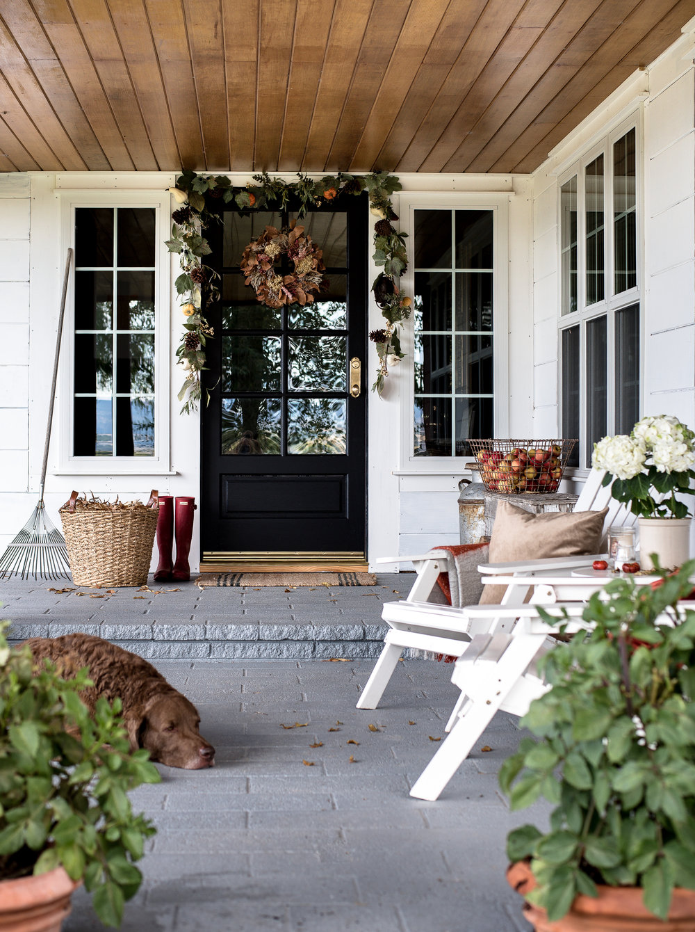 front porch decor simple fall decorating ideas for your farmhouse front porch |  boxwoodavenue.com WTFADKC