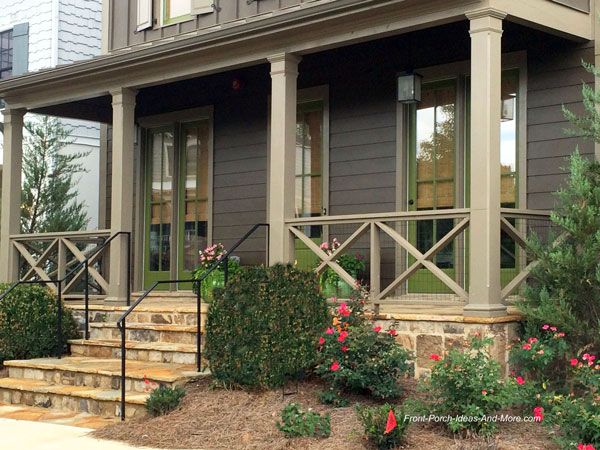 front porch railing ideas, materials and more | exterior railing | ROBRVZB
