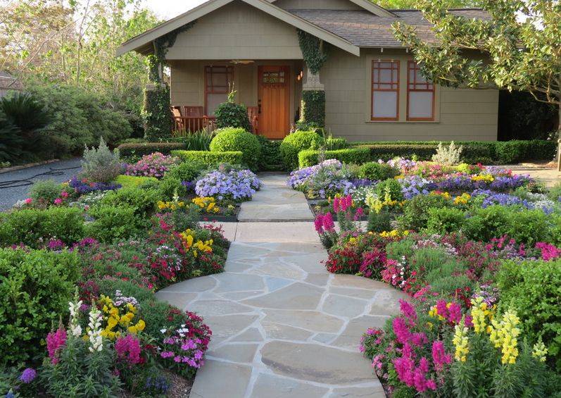 front yard designs 6. simple ease. IDYMKRQ