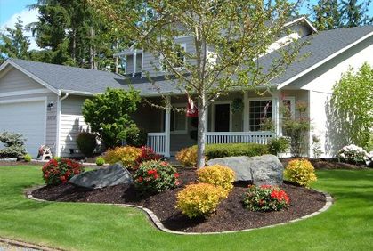front yard landscaping designs, diy ideas, photo gallery and 3d design JACBJGT