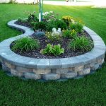 garden bed ideas raised block flower and plant bed OHUCWZV