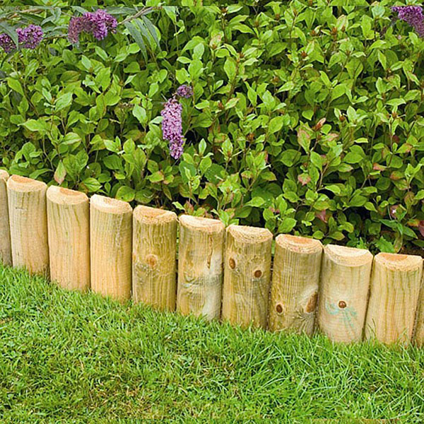 garden border edging forest wooden border log roll | log roll u0026 border edging | TDNYQEF