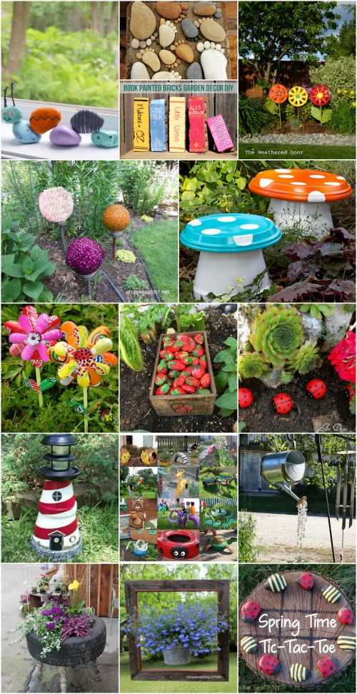 garden decoration 30 adorable garden decorations to add whimsical style to your lawn UBQQZHW