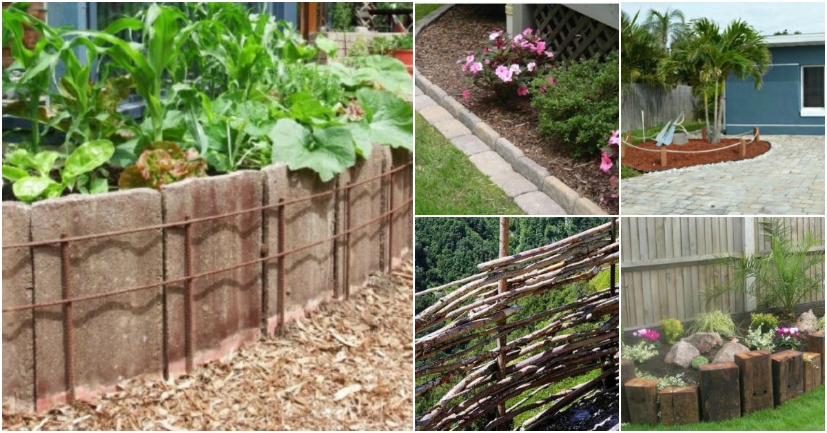 garden fence ideas from bricks to ropes and even a few reclaimed items, there are QZLMAZT