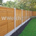garden fence panels ... waney fencing panels-428 KITQVZF