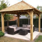 garden gazebo oak gazebo 5 RDUWZGK