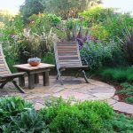 garden patio ideas lush slate patio FUJTNDJ