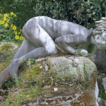 garden sculptures italian figure sculpture in york house garden, twickenham PBBRQSO