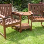 garden seat henley corner love seat hardwood garden bench 1/2 price sale now on JKGKYAE