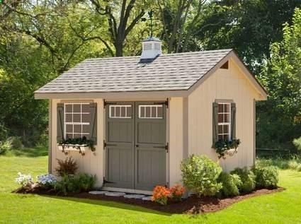 garden shed kits cute garden shed plans | heritage amish shed kit 10 x 16 BTOFQPY