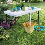 garden sink brylanehome outdoor sink table (white,0) RVWSGVZ