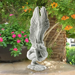 garden statue remembrance and redemption angel statue RUOGXFJ