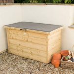 garden storage boxes hartwood pressure treated shiplap garden storage box NVSMGYD