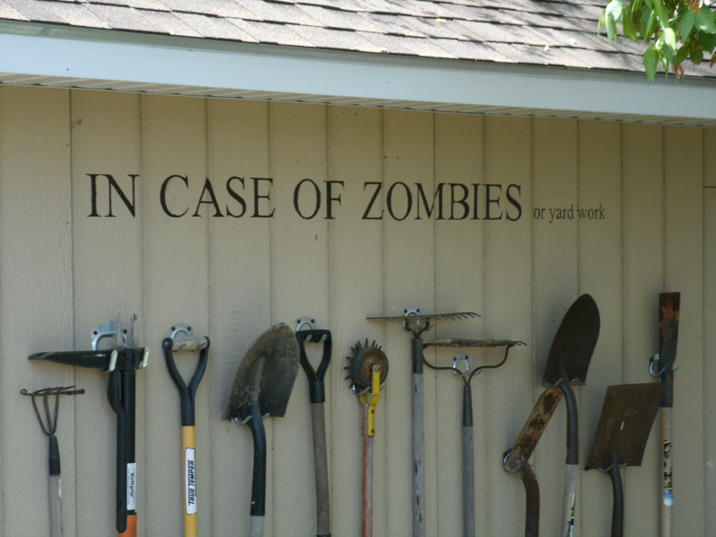 garden tool storage picture of storing garden tools with style (aka zombiewall) MXGKZBZ