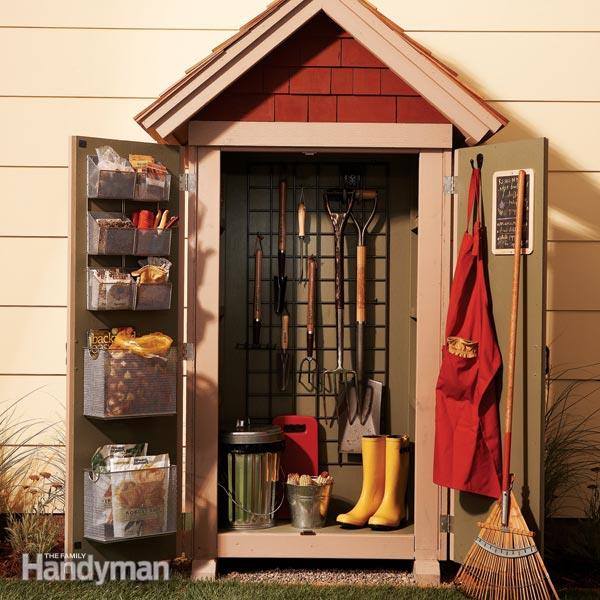 garden tool storage sprucing your backyard a little bit with this fun and easy diy MTELJEA