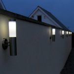garden wall lights cast a warm white glow into your garden or illuminate your house VHMQMFE