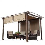 garden winds universal replacement pergola canopy ii - beige AAYLQYD