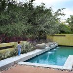 geometric pool design swimming pool bianchi design scottsdale, az UVQHZYX