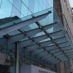 glass canopy design - slope considerations BYMNCMM