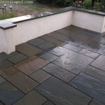 here is a more polished look to the flagstone patio. the stones YRCFHCT