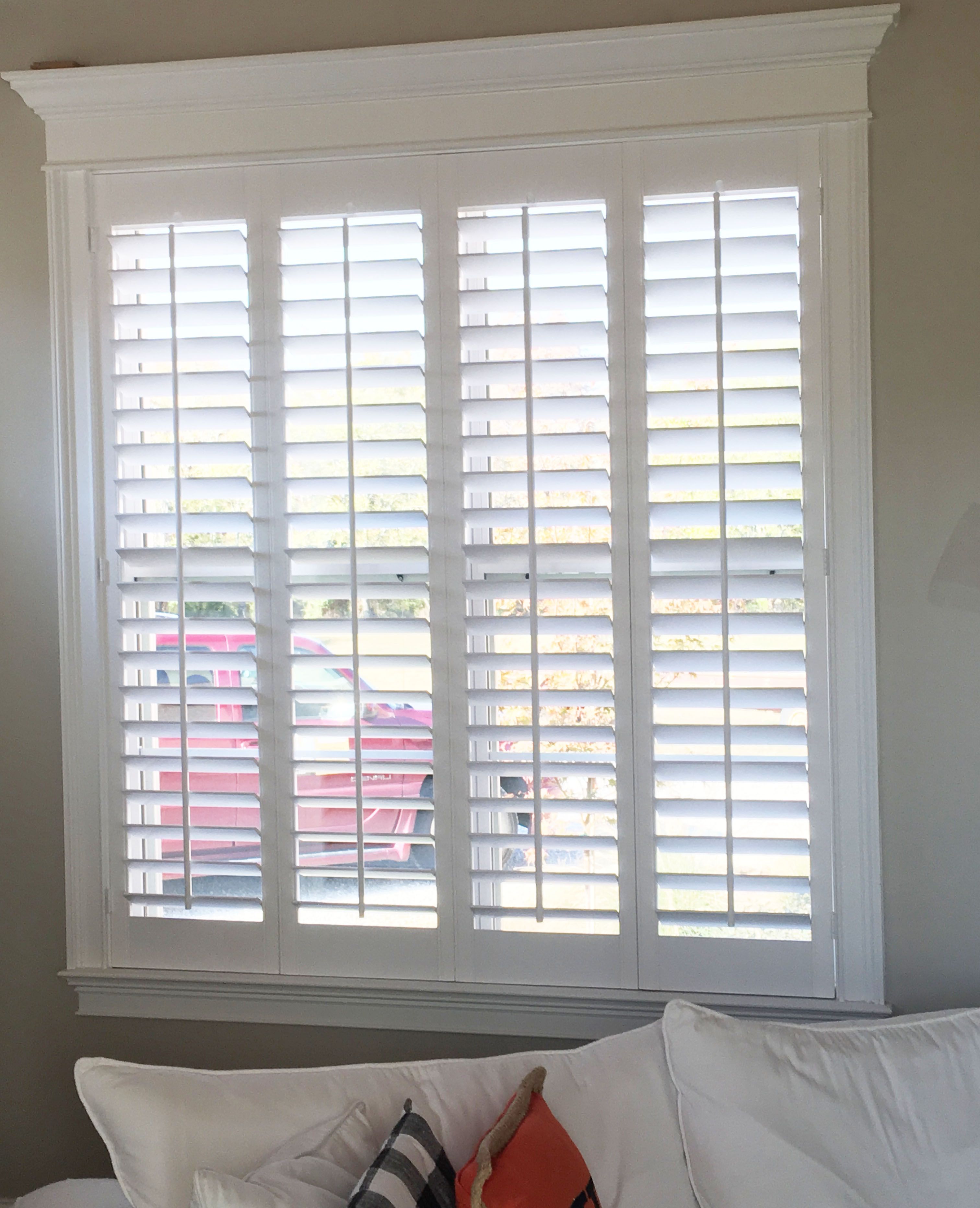 home and furniture: luxurious indoor shutters for windows in beautiful home QISSQWM