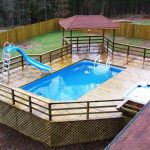 image of: above ground pools with decks cost YMJQOXJ