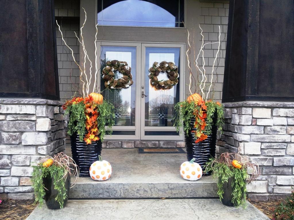 image of: fall front porch decor pinterest ZRZJPJA
