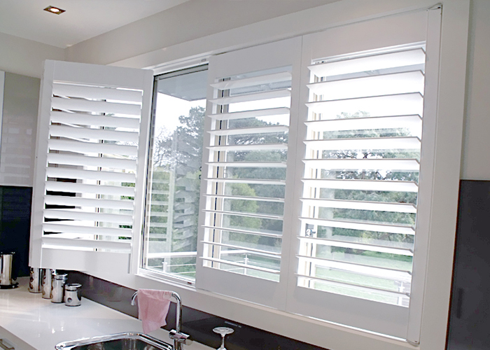 indoor shutters product name：soundproof pvc plantation shutters with adjustable blades PJASXHD