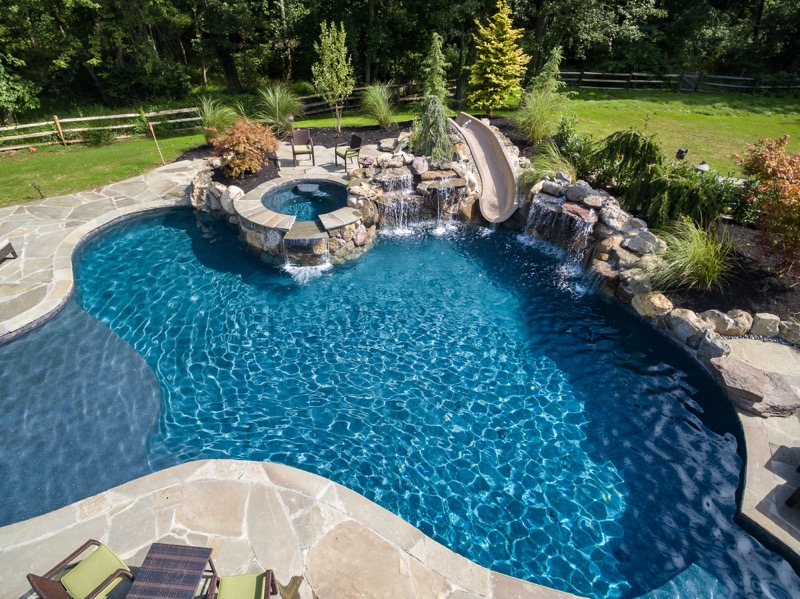 inground pools rumson nj by pools by design new jersey UCEFDXV