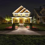 landscape lighting how to make a big impression with just a little outdoor lighting! DFRKFTD