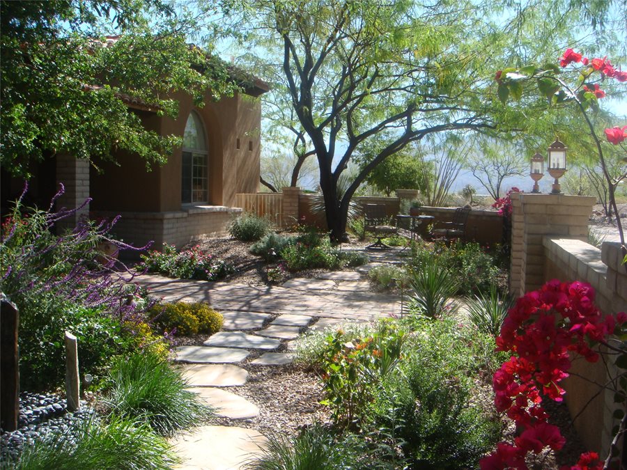 landscaping designs garden walkway walkway and path casa serena landscape designs llc las SKQGYMW
