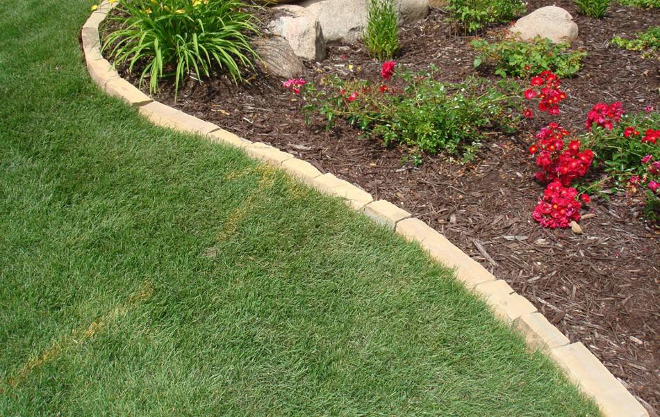 lawn edging ideas to keep grass out TIRJVRE