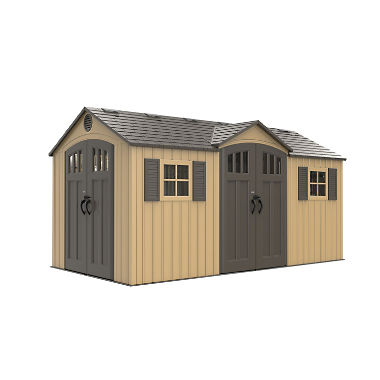 lifetime 15u0027 x 8u0027 outdoor storage shed NRFLSKV