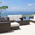 luxury garden furniture designer rattan sofas DKTMYWG